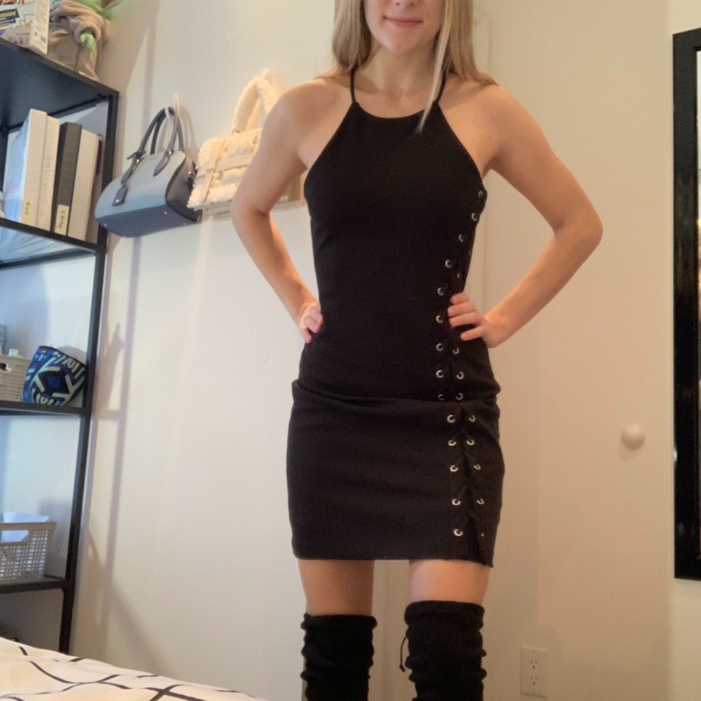Parker Lace Side Detail Dress